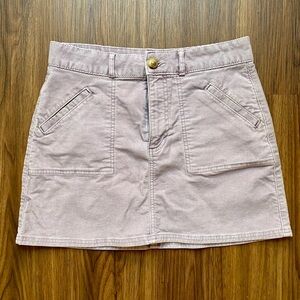 AE | Lavender corduroy skirt